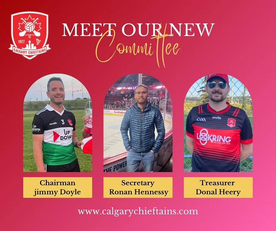 Meet our new committee for the 2026 Gaelic season here in Calgary … reach out to us for any information on any events , training etc