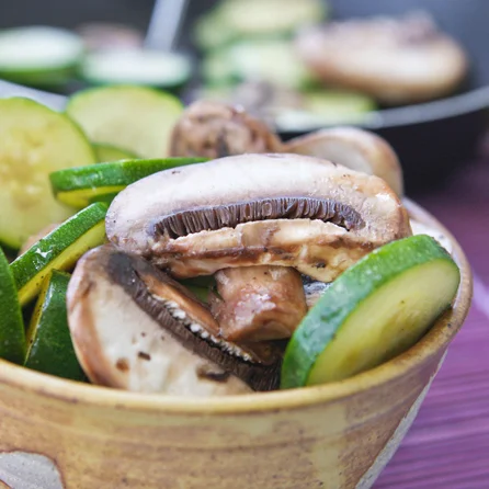 Easy Sauteed Zucchini and Mushrooms
