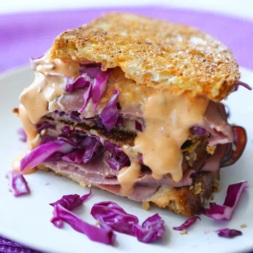 Reuben Grilled Cheese Sandwich