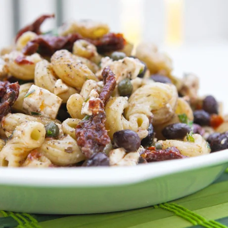 Black Bean and Sun-Dried Tomato Pasta Salad