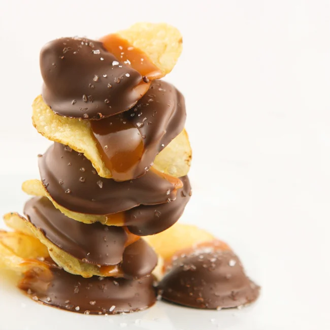 Salted Chocolate Caramel Crunchers