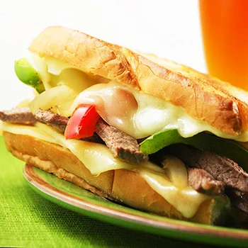 Philly Cheesesteak Grilled Cheese
