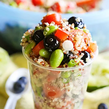 Quinoa Edamame Salad