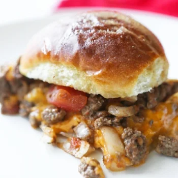 Baked Cheesy Beef Sandwiches