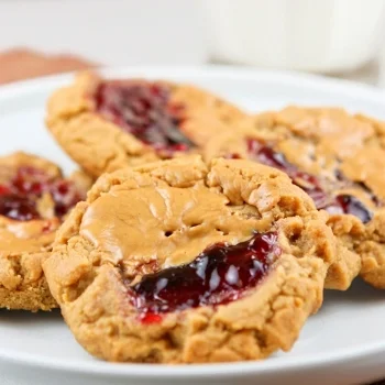 Peanut Butter and Jelly Cookies