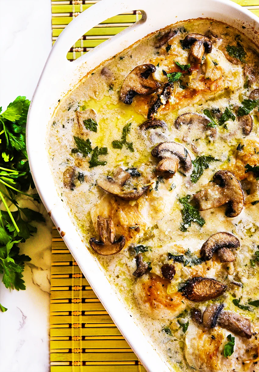Creamy Mushroom Chicken