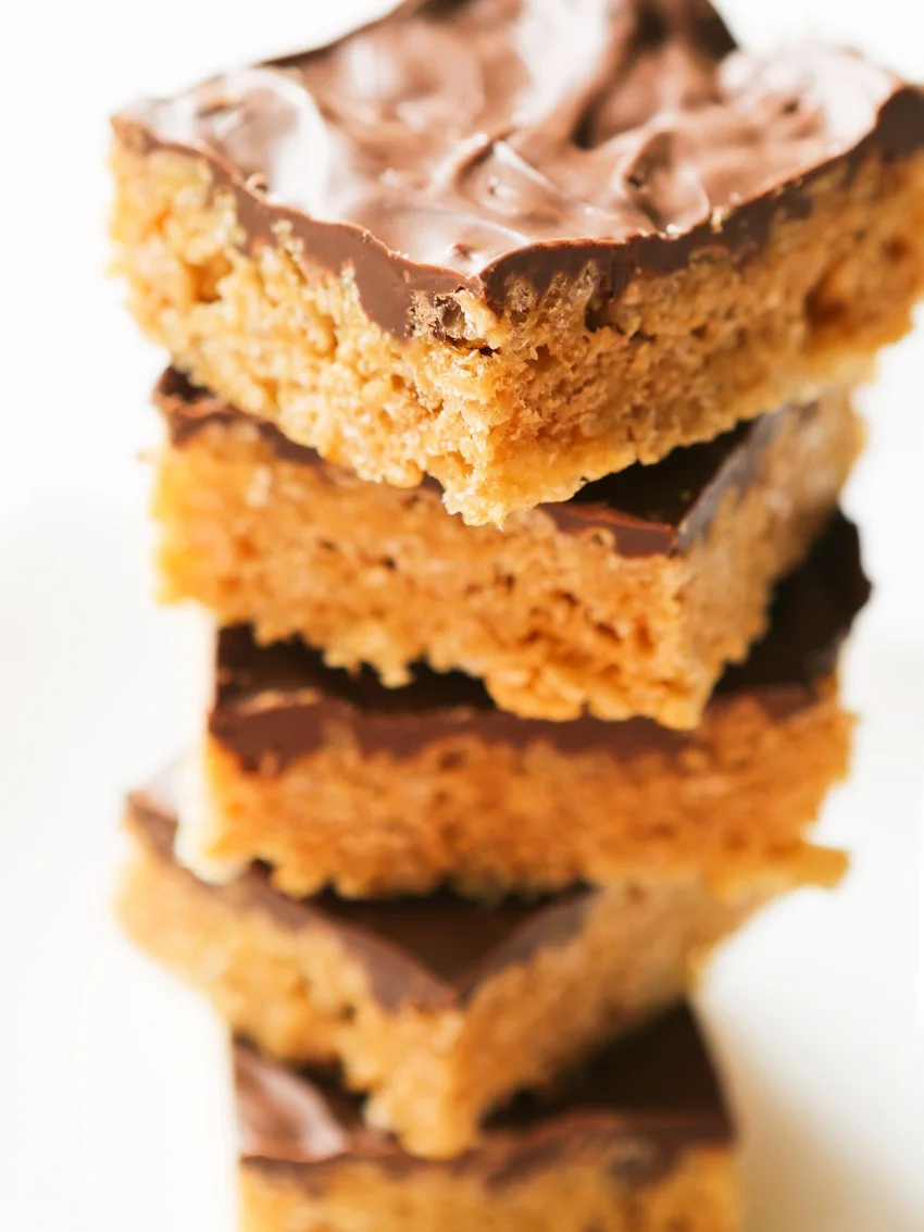 super tall stack of treats