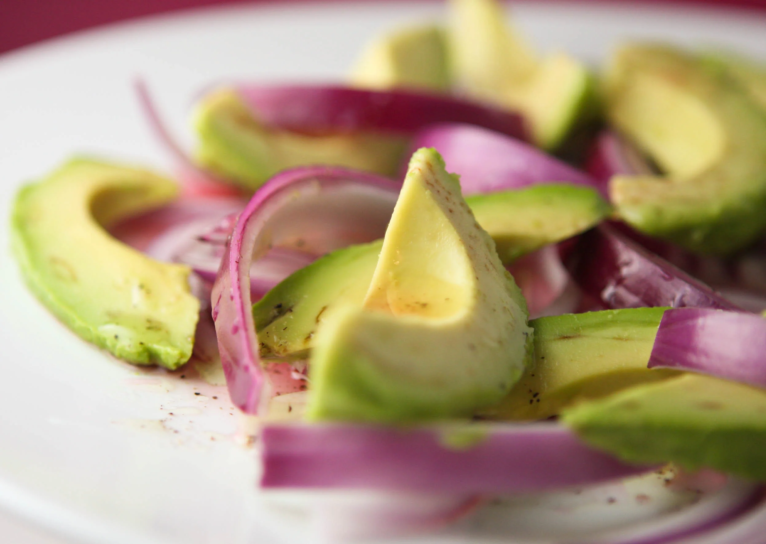 Avocado and Onion Salad Recipe