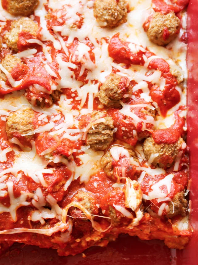 Easy Italian Meatball Sub Casserole Recipe