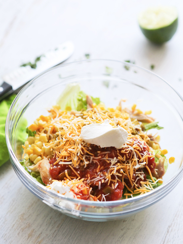 MakeYourOwn Chicken Burrito Bowls Recipe