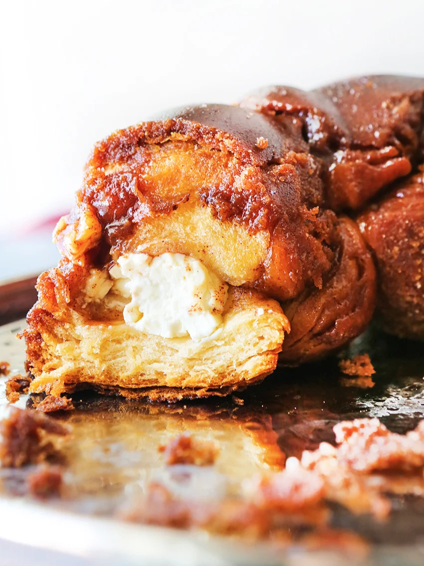 Monkey Bread Recipe with Cream Cheese Recipe VIDEO