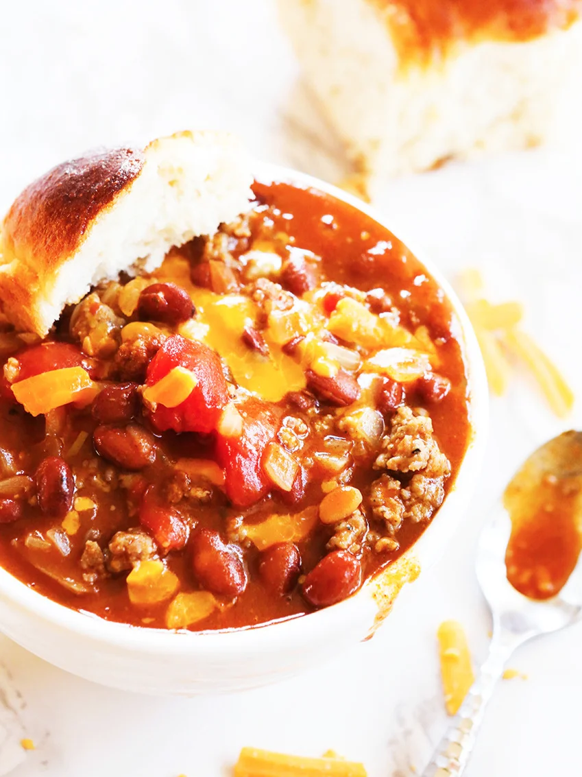 5 Ingredient Easy Chili Recipe VIDEO