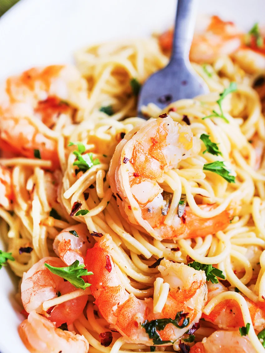 Instant Pot Shrimp Scampi