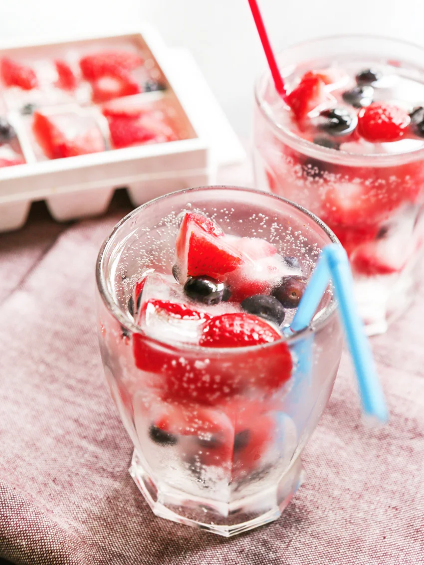 Fruit Ice Cubes Spruce Up Any Drink! Pip and Ebby