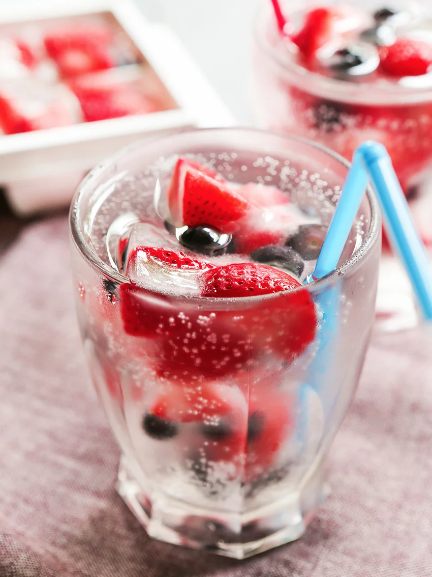 Fruit Ice Cubes