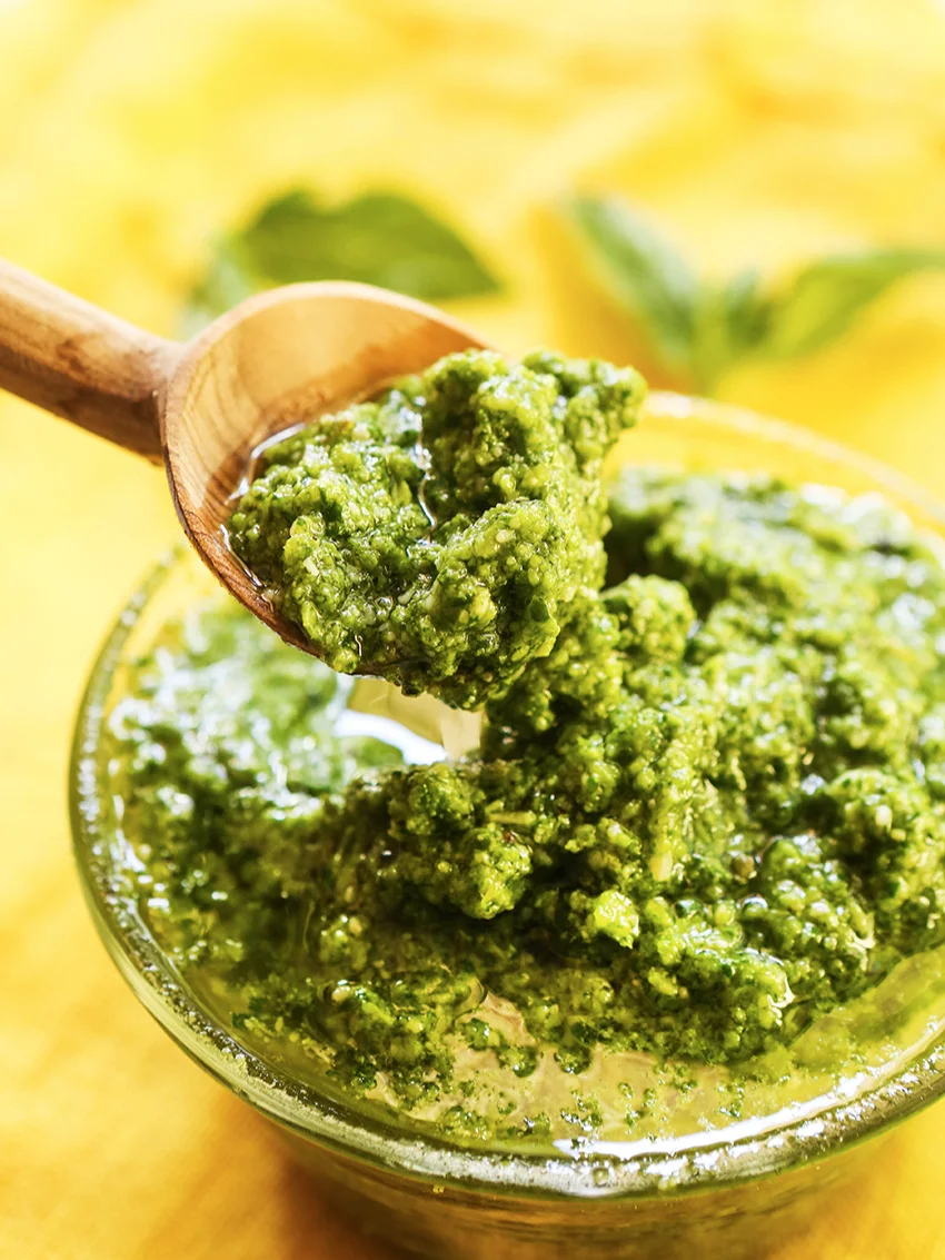 Spinach Basil Pesto