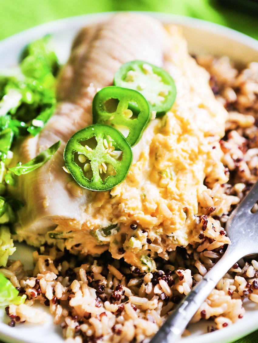 Jalapeno Stuffed Chicken Breasts with Cream Cheese