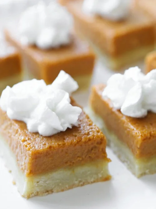Pumpkin Pie Bars Recipe Video Pipandebby Com