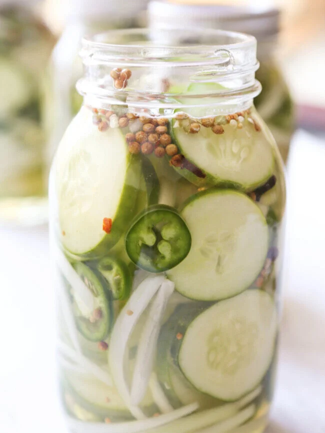 Best Quick Sweet Pickles Recipe