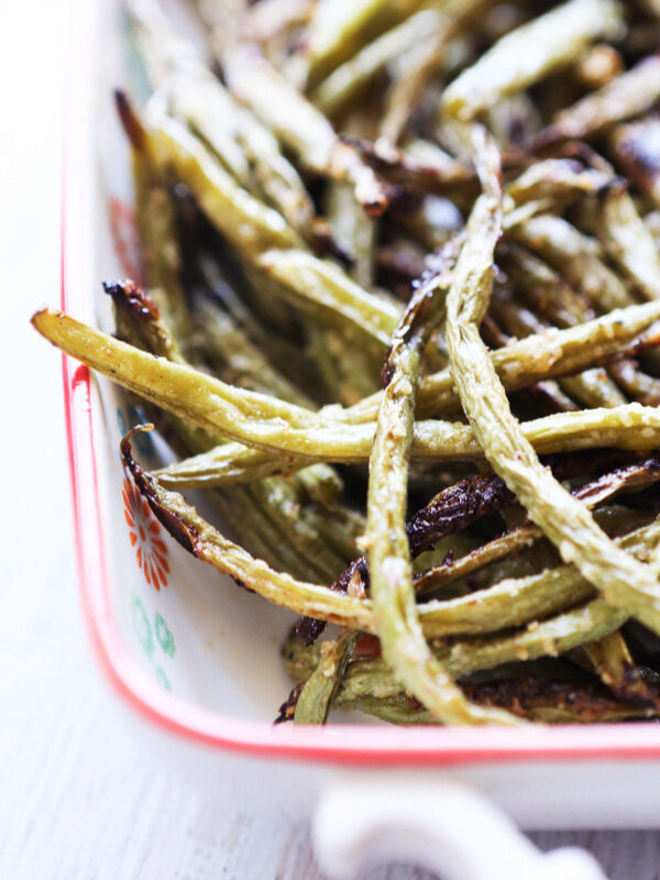 Roasted Green Beans with Parmesan Recipe