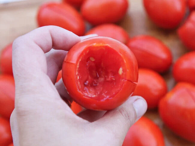How To Freeze Tomatoes And Get Them Prepped Pip And Ebby