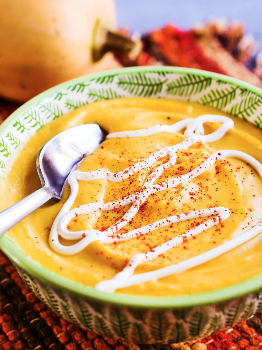Butternut Squash Soup Recipe With Cream Cheese Pip and Ebby