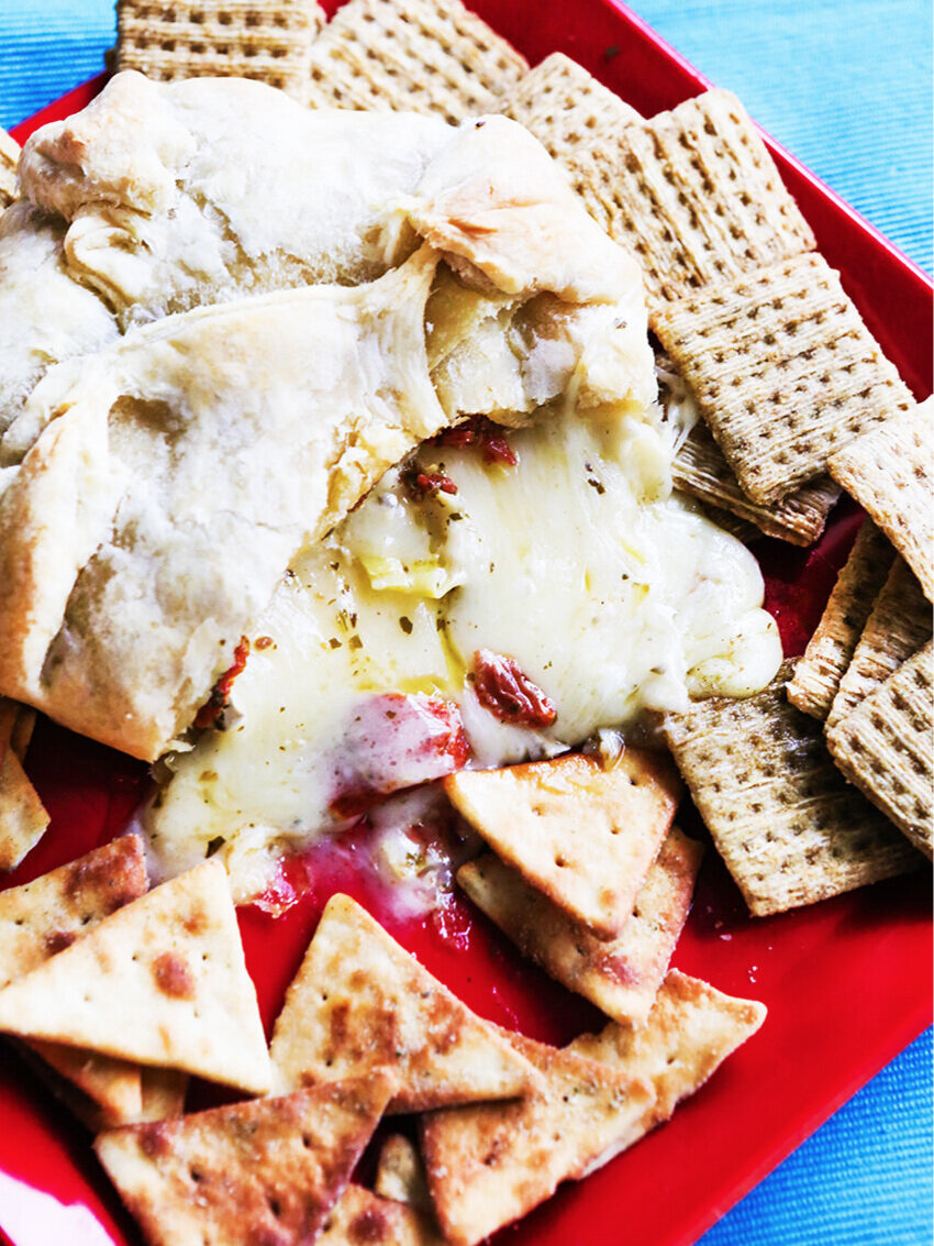Savory Baked Brie The Best Party Food! Pip and Ebby