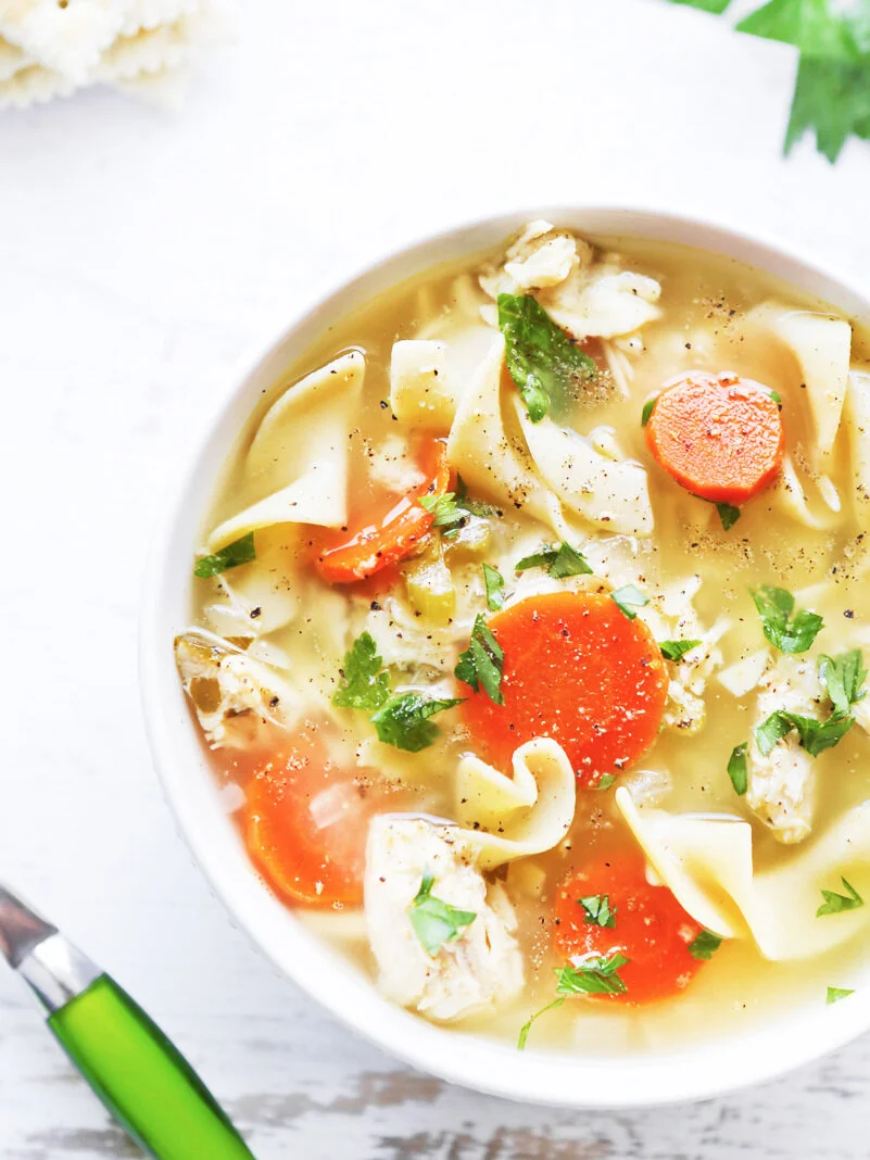 Crock Pot Chicken Noodle Soup Recipe