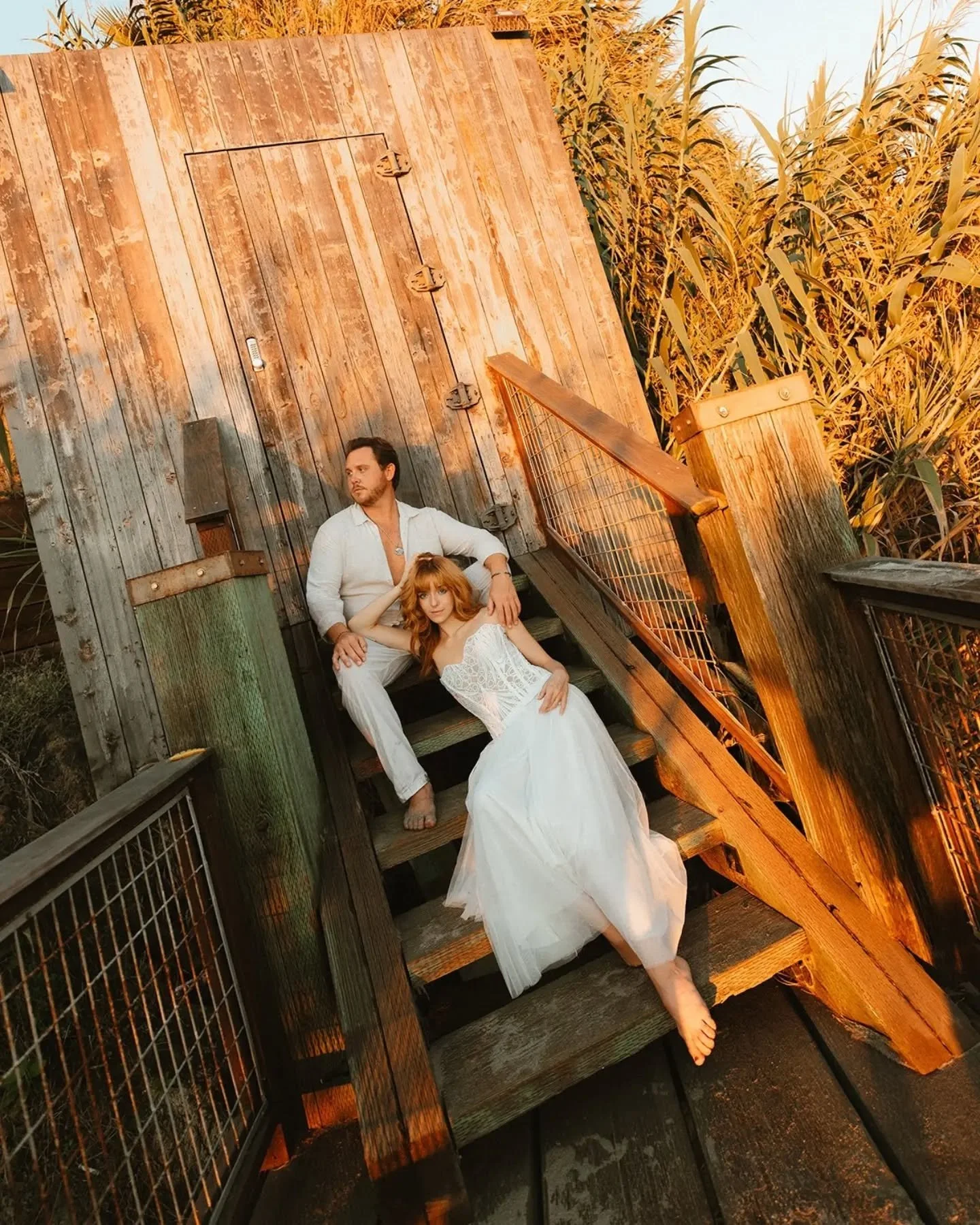 A lawyer and a ballet dancer walk into a bar.
Sounds like the beginning of a joke, doesn't it?

Unfortunately, it doesn't have a punchline. But what I do have are beautiful photos from Phil and Neve's session in Malibu. And the stark differences in t