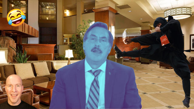 Mike Lindell Tells Hotel Armpit Ninja Attack Story And It’s Ridiculous