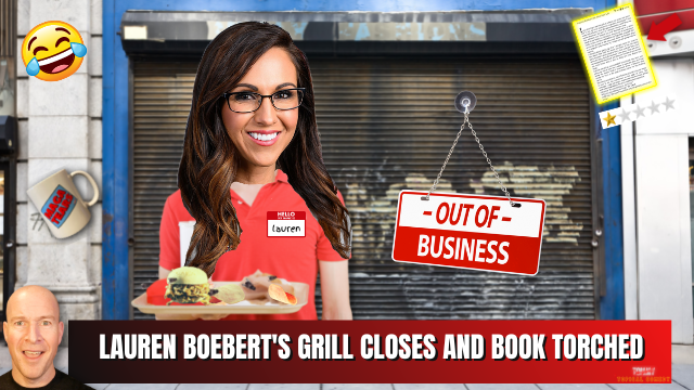 Lauren Boebert's Grill Closes and Book Torched