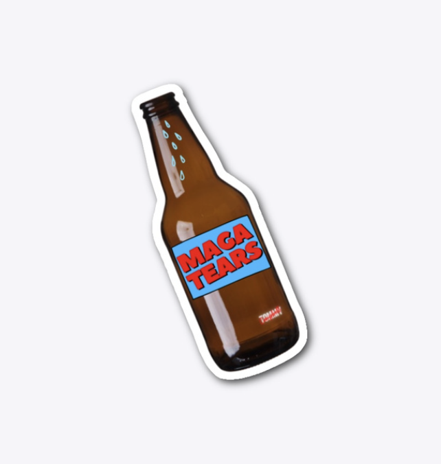 MAGA TEARS - Classic Bottle Sticker