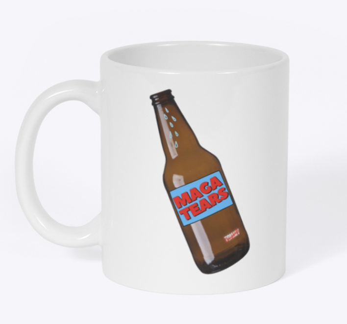 MAGA Tears Bottle Mug