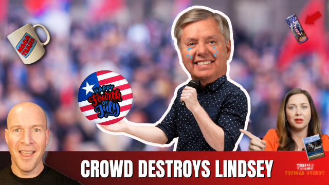 Lindsey Graham Booed, GOP Tweets Liberian Flag and More Hilarity