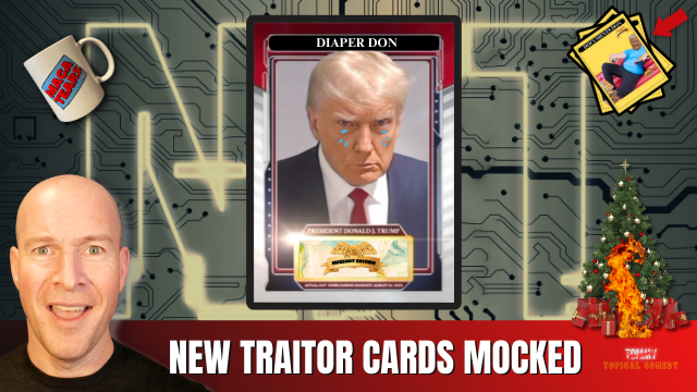 Trump's NEW NFT Traitor Cards Destroyed