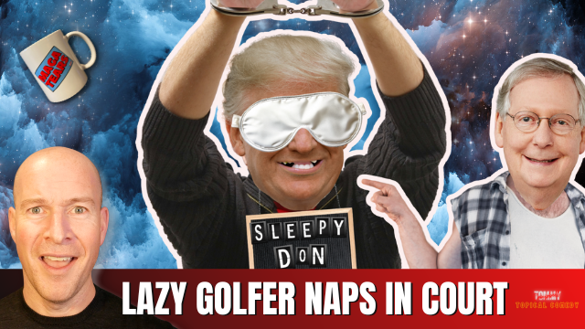 Sleepy Don - Trump Mocked For Courtroom Nap