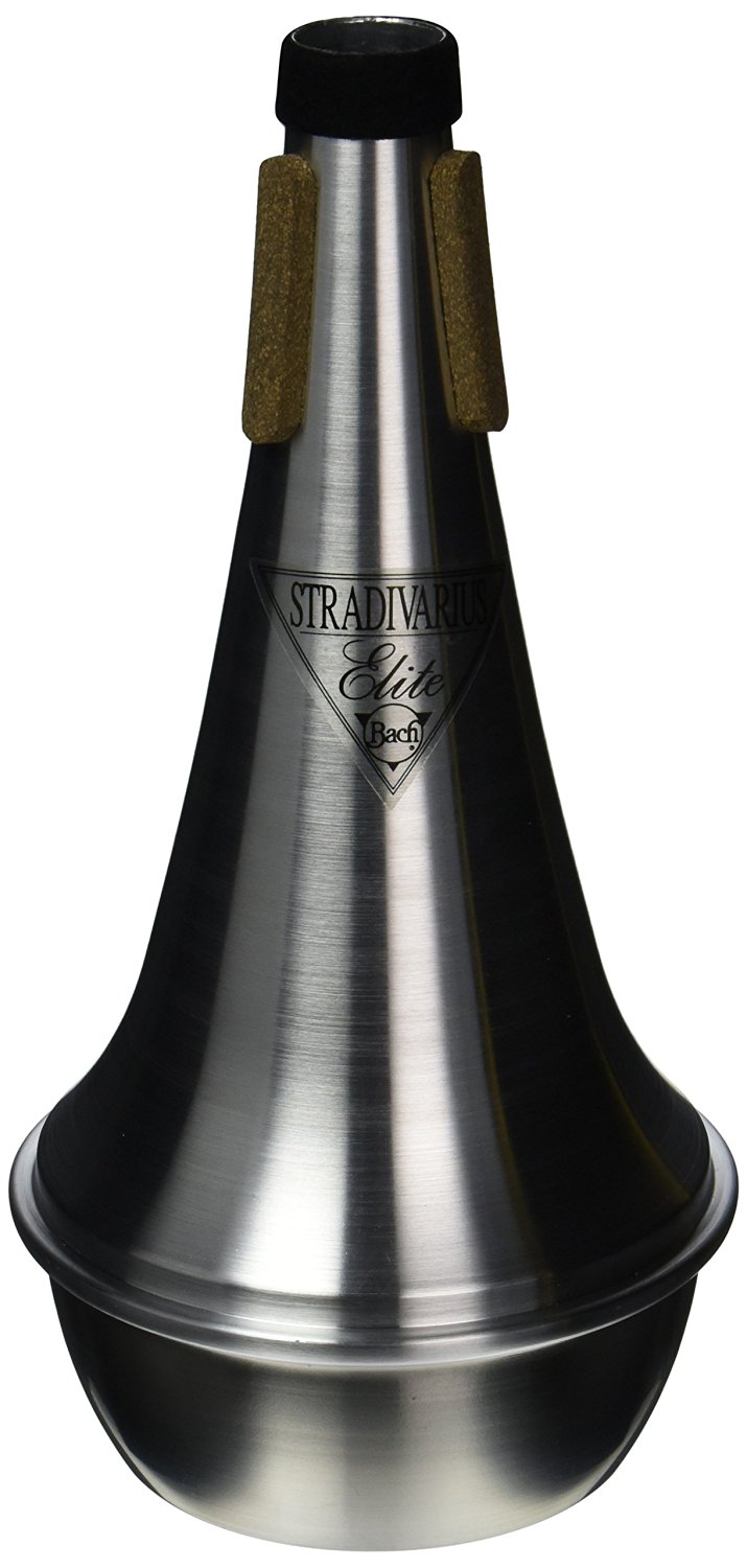 Bach Elite straight mute These are great mutes. They sound great and play great for just about every situation I've ever found. The "patented tone intensifier" on the bottom is a cone-shaped indention on the end of the mute. I can't say that it does anything for the sound, but it sure makes the mute easier to grip for quick mute changes! 