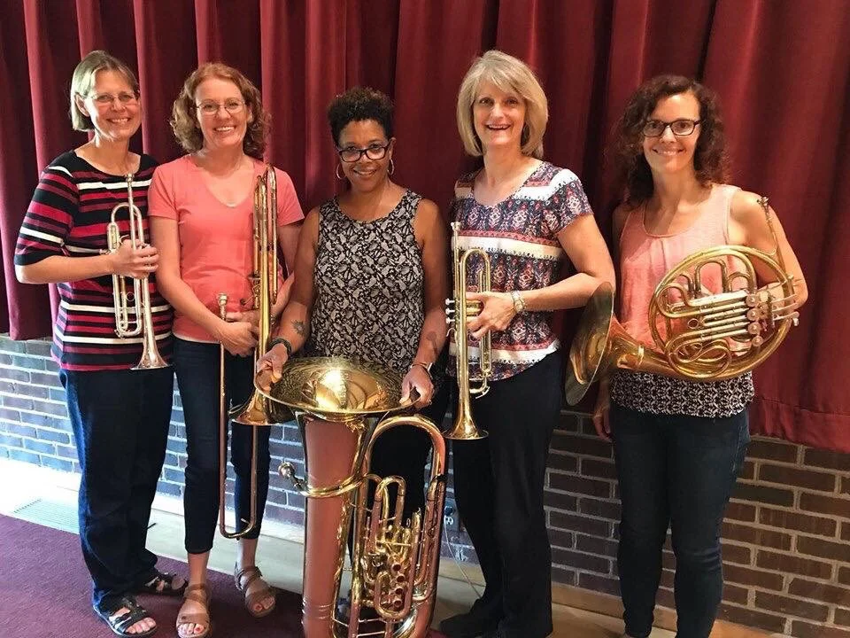 Great 3 days of recording with Stiletto Brass