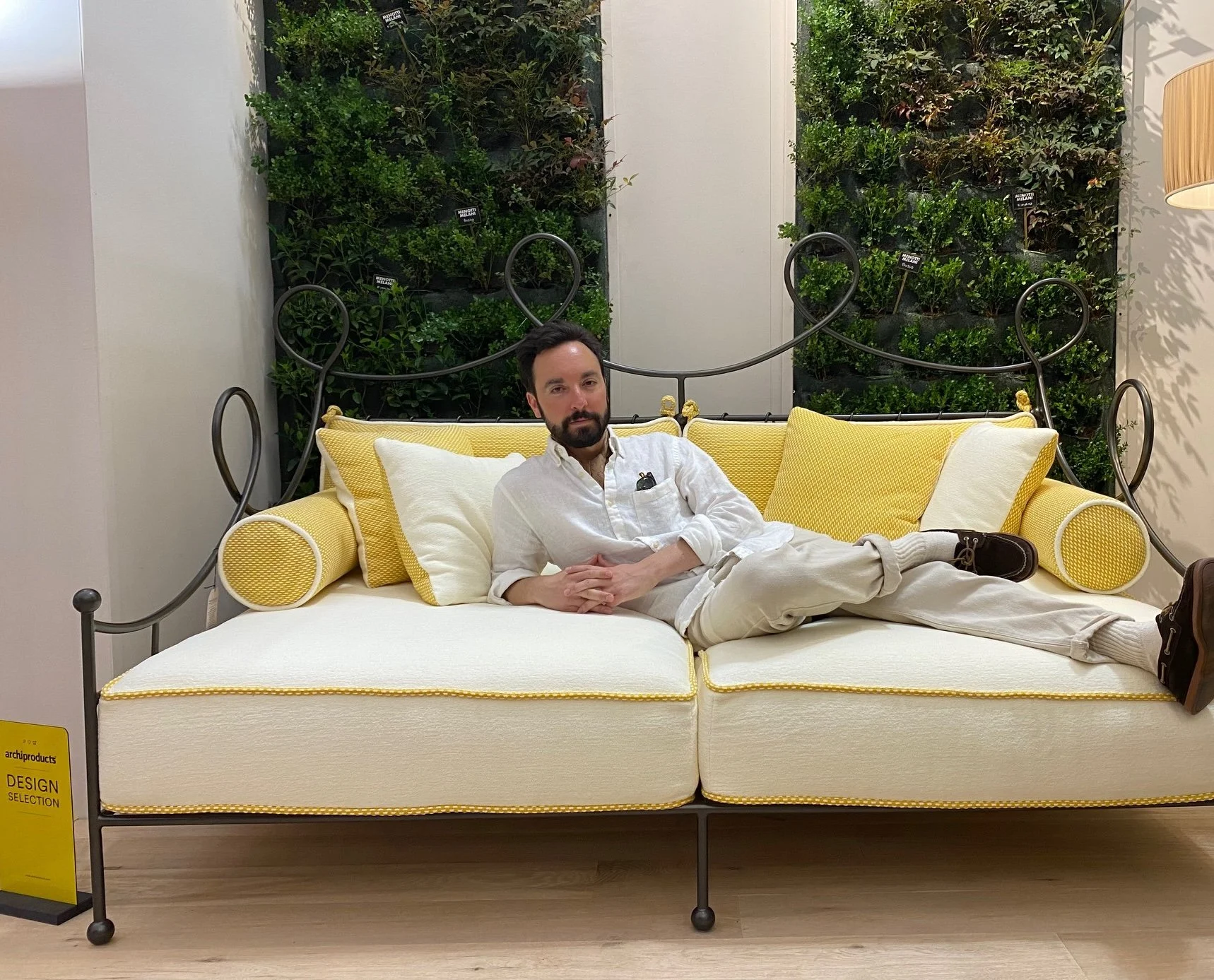  The daybed was an Archiproducts Design Selection at Salone del Mobile Milano.   