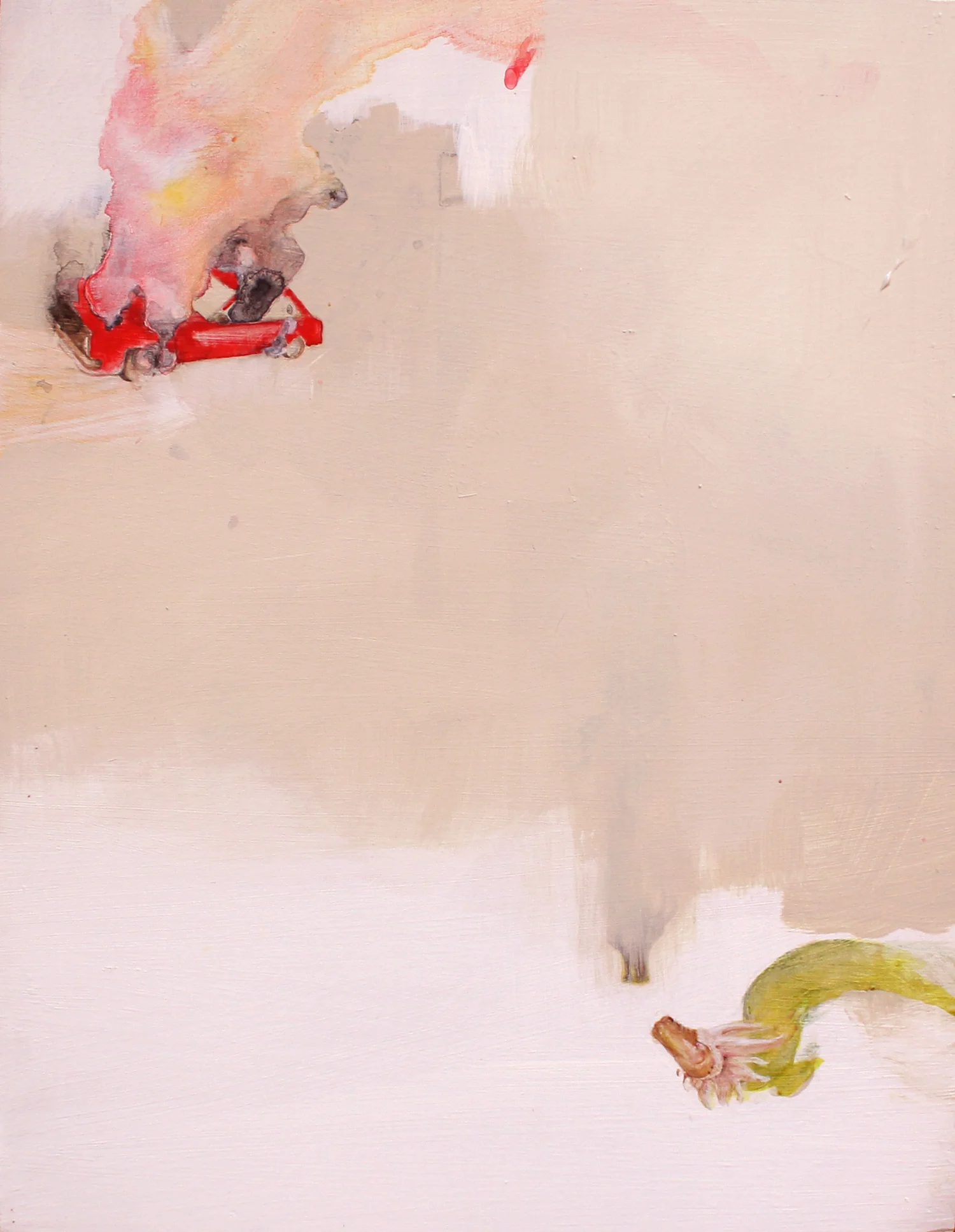 Unlucky. 2006 Acrylic on board. 40x31cm
