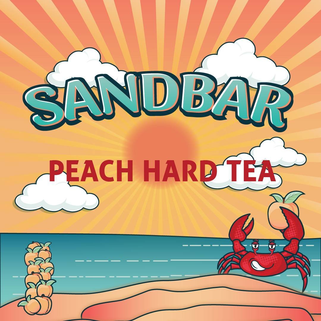 ☀️ Hot weather means cool drinks &mdash; and Sandbar Peach Hard Tea is exactly what you need. 🍑🧊
Whether you're poolside, lakeside, beach-bound, or mowing the lawn like a backyard boss, this ice-cold refresher is your new summer staple.

On tap and