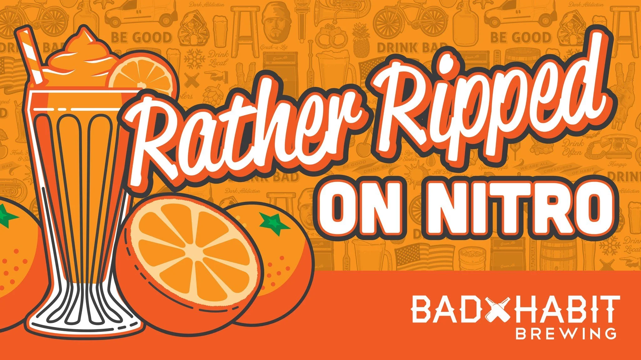 🍊💥 Ready for something wild? Tim took our fan-favorite Rather Ripped and put it on nitro&mdash;hello ultra-silky body, soft bubbles, and big citrus vibes. The tastiest &ldquo;vitamin C&rdquo; of your week. Available this Friday in the taproom!

#jo