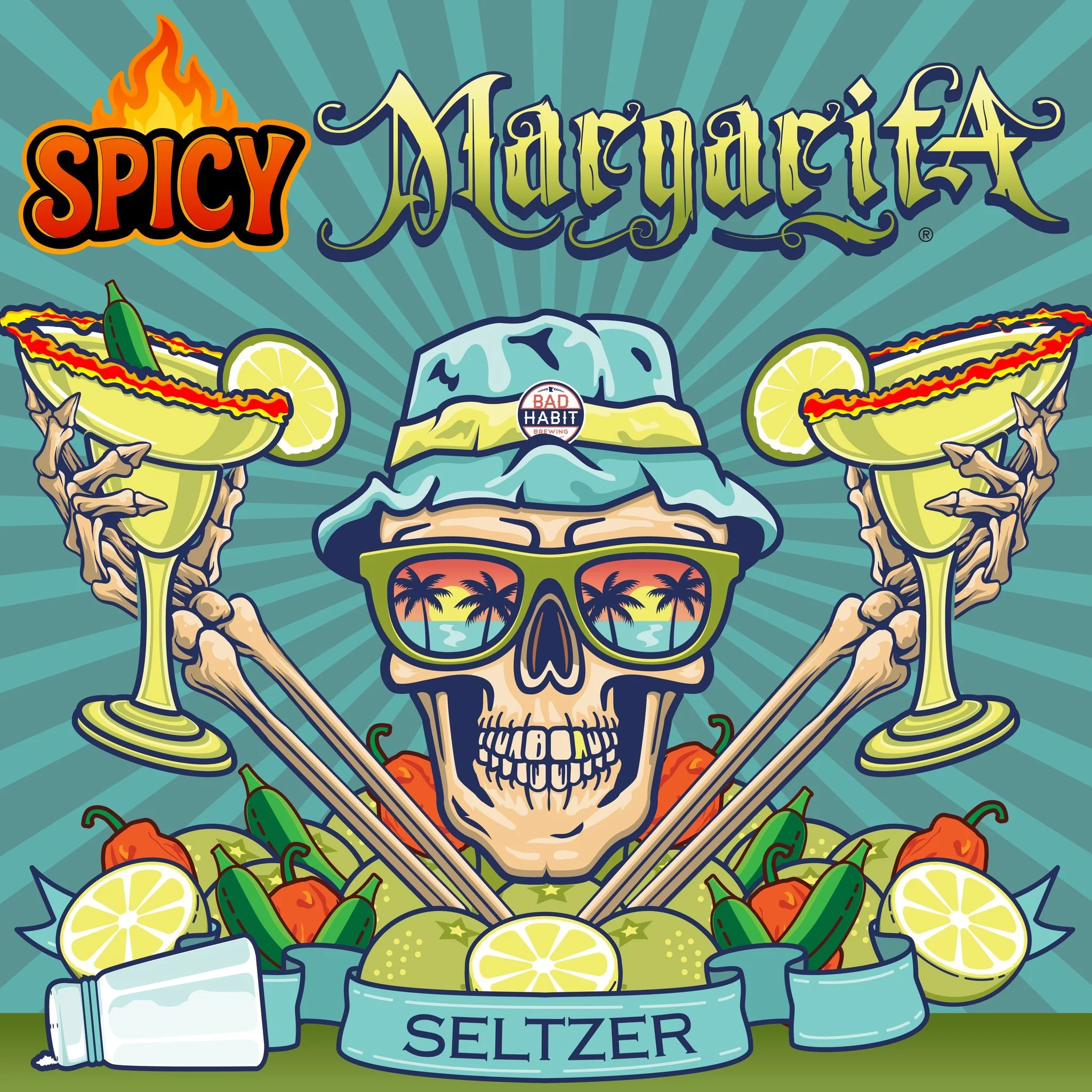 🔥 Wait, did someone say SPICY Margarita?! 🔥
We took our house margarita seltzer and hit it with some hot peppers. 🌶️
Feeling bold? Get it rimmed with Taj&iacute;n for an extra kick!

Tapping this Saturday &mdash; On draft only! 🍹
#spicymargarita 
