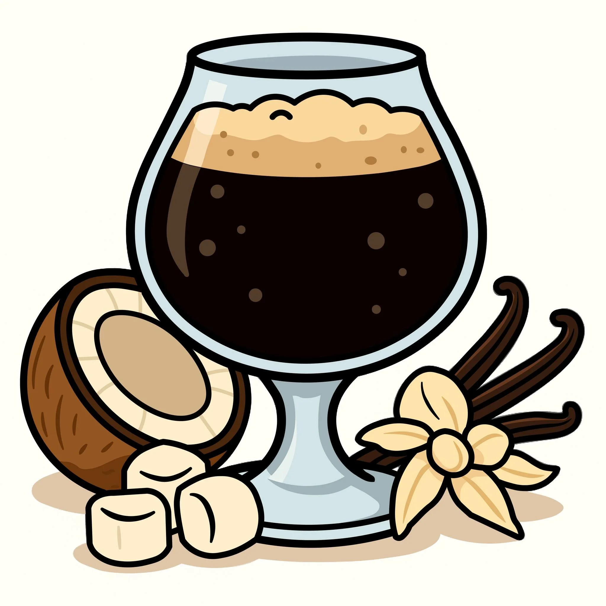 🥥🍫 Tim&rsquo;s latest creation has arrived! 🍫🥥
He&rsquo;s been working on this one for a while&hellip; a 13% Imperial Stout loaded with obscene amounts of coconut, marshmallow, and vanilla &mdash; the most delectable treat this side of the Sauk R