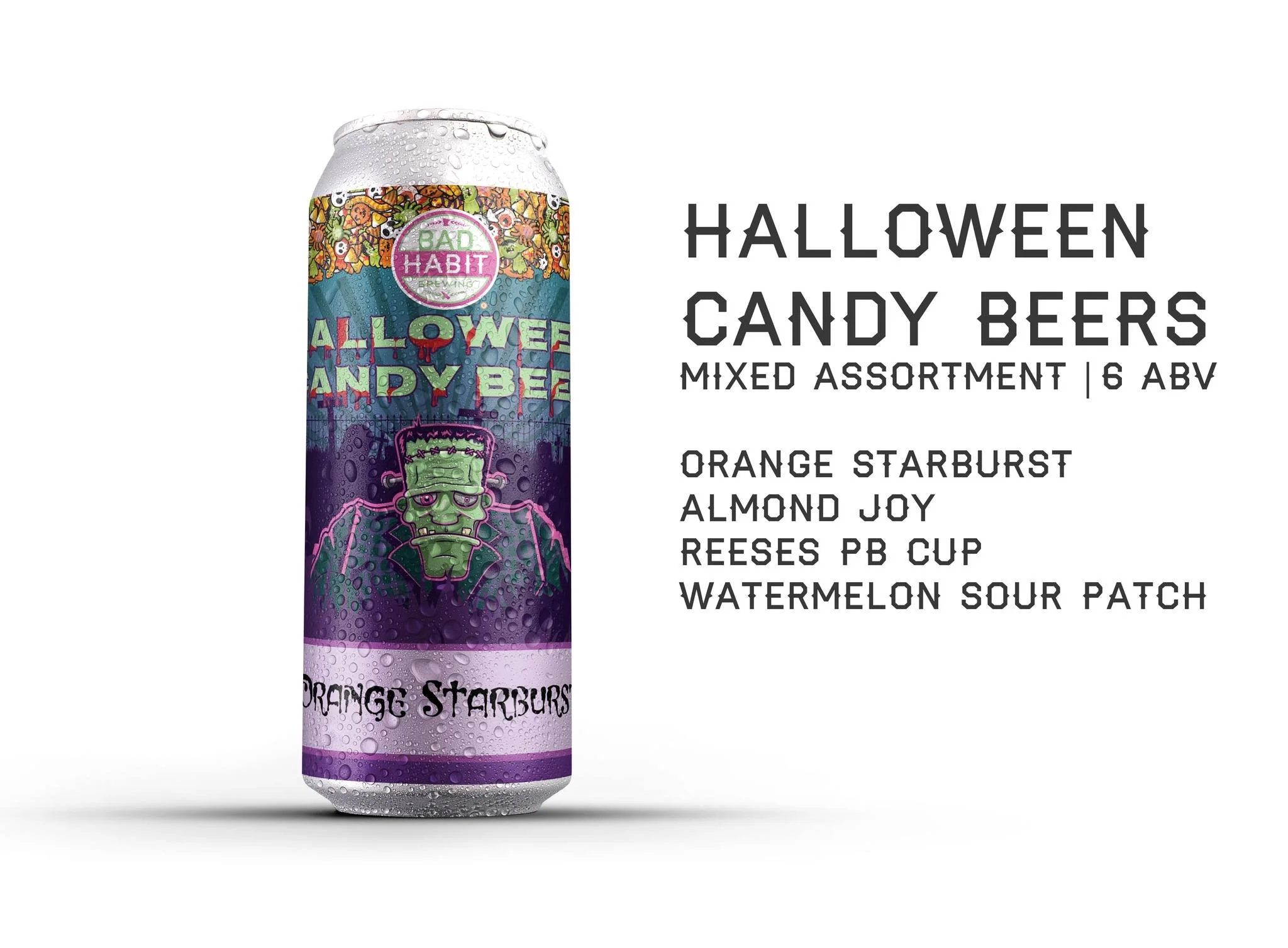 🎃👻 Halloween Candy Flights this Friday! 👻🎃
The taproom transforms into a haunted haven of tricks and treats starting at 2 PM!
Sink your fangs into some scary good beers and candy pairings that'll make your taste buds scream with delight.

Can&rsq