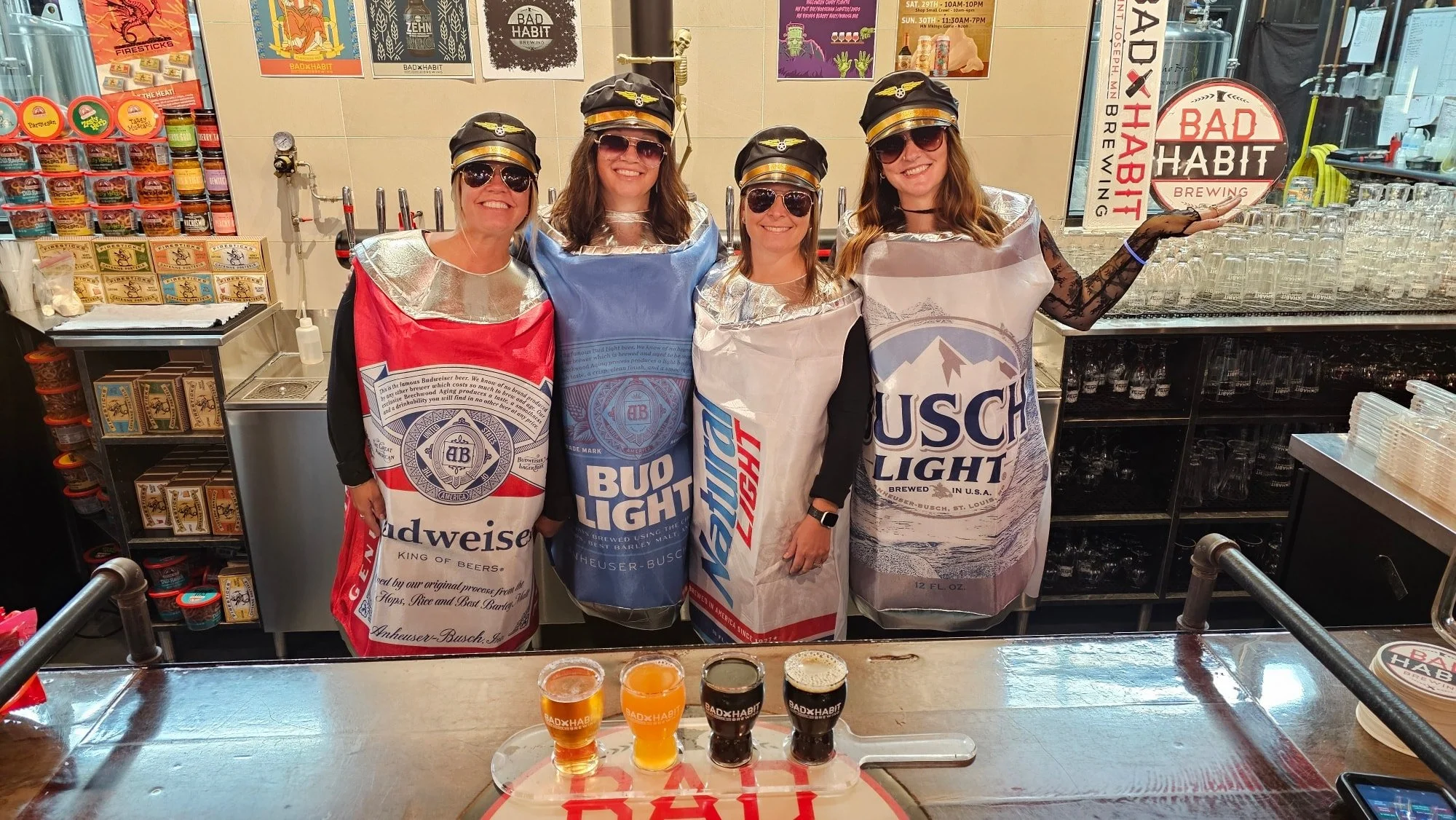 Do you like craft beers or domestic beers? 🍺
We&rsquo;ve got you covered either way! Choose your adventure &mdash; our Cheap Seat Candy Flights for the sweet-tooth adventurer 🍬✈️ or First Class Domestic Flights for the classic beer lover. 🛫

The t