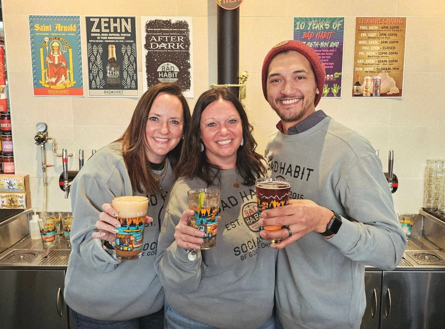 MN Beer Day, Lobster Food Truck, and Music Bingo &mdash; sounds like the perfect Saturday combo! 🦞🍺🎶 Come hang with the crew today, enjoy some amazing food, great tunes, and all the beers flowing. It&rsquo;s going to be a fun one at Bad Habit!

#M