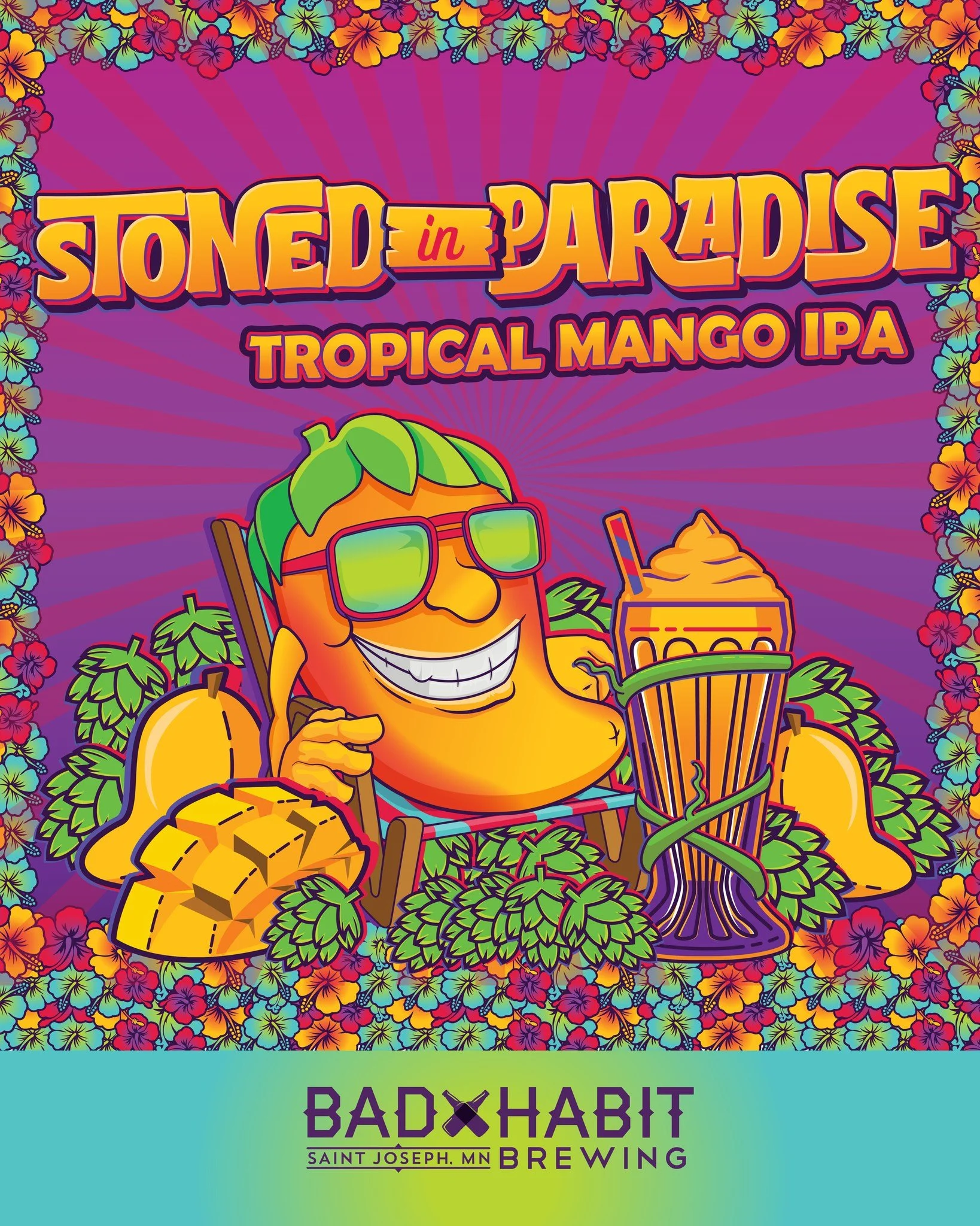 🥭🌴 Stoned in Paradise is back this Friday!

Juicy tropical mangos all mashed up and perfectly blended with our milkshake IPA base, then topped off with a touch of Tahitian vanilla for that extra island treat. 🍦✨

Note: Not an actual milkshake and 