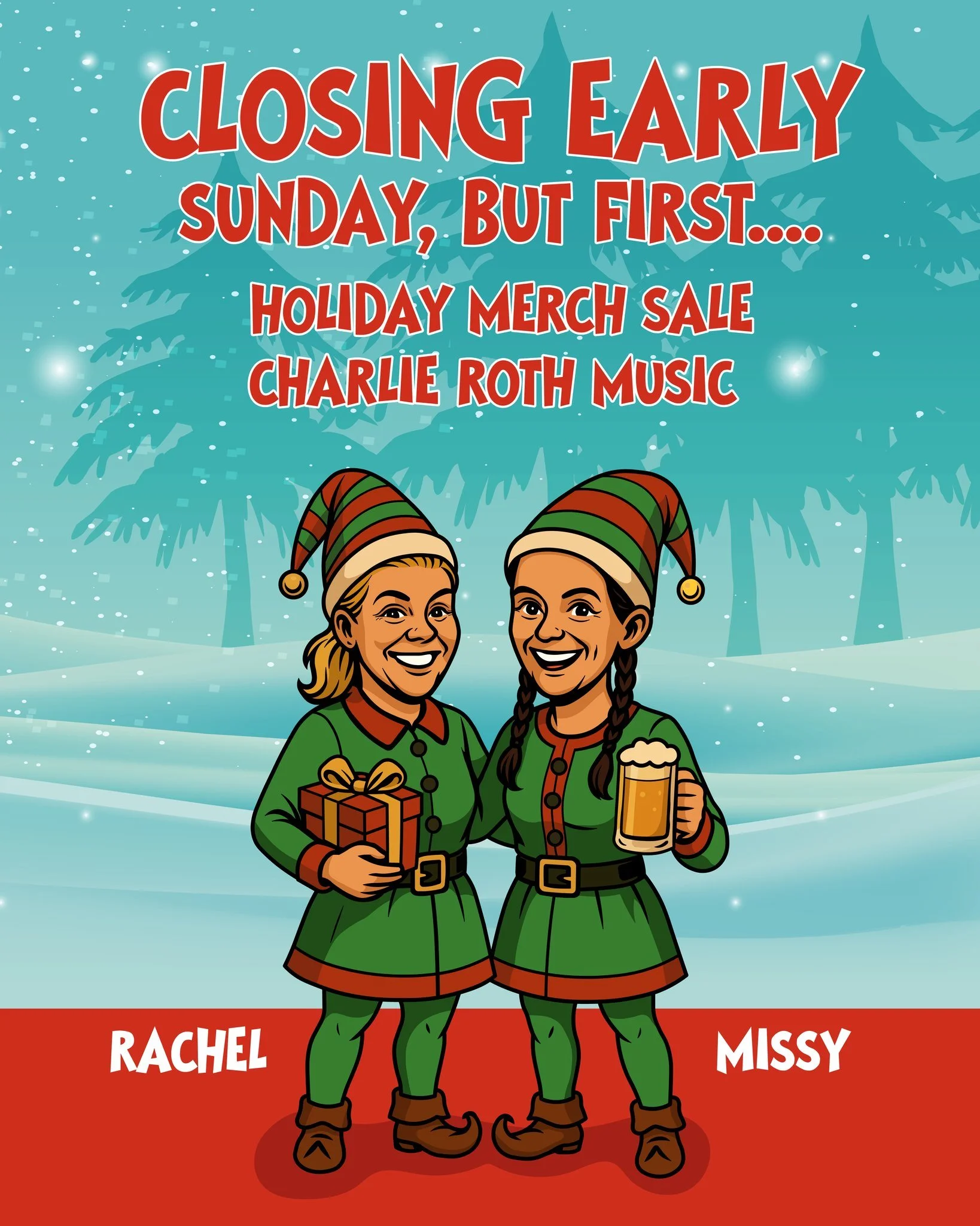 Today&rsquo;s the day! 🎄🍻
We&rsquo;re closing a bit early tonight at 6pm so we can celebrate Christmas with our Bad Habit staff family! ❤️

Before we head into our festivities, Rachel and Missy are behind the bar slinging beers, it&rsquo;s the LAST