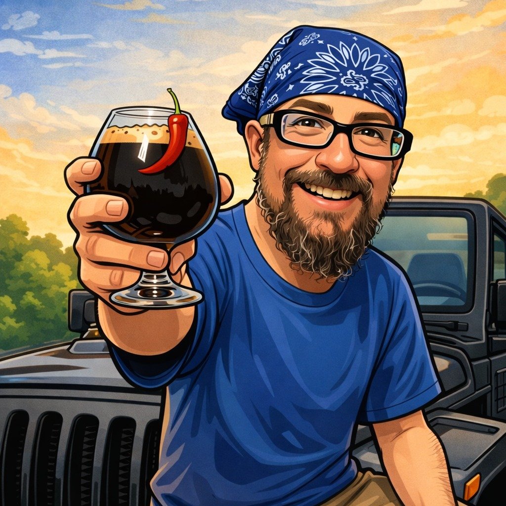 Tim has a brand-new treat hitting the taproom this Sunday&hellip; Spicy Double Dark Addiction 😈🍫
An Imperial Chocolate Milk Stout infused with hot peppers &mdash; rich, roasty, silky chocolate warmth with a spicy kick that&rsquo;ll heat you up on t